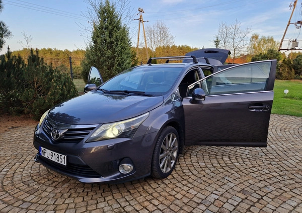 Toyota Avensis cena 41800 przebieg: 236900, rok produkcji 2012 z Płock małe 277